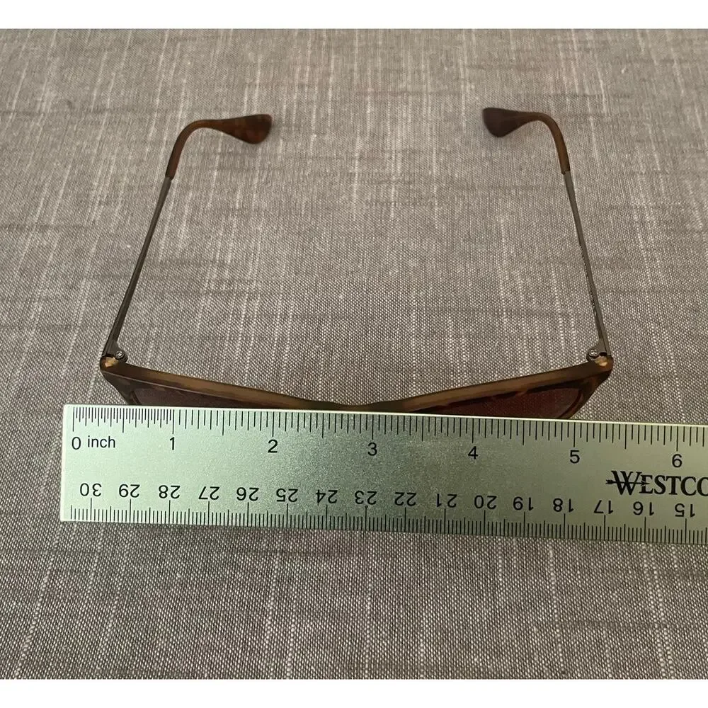 Womens Polarized Brown Tortoise Shell  Round Sunglasses